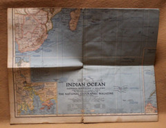 THE COLUMBIA STANDARD Illustrated WORLD ATLAS 1942-43 plus 1941 Indian Ocean Map