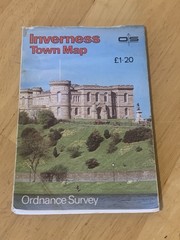 Ordanance Survey 1980’s Inverness Town Map OS