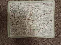English Roads at a Glance – Sheet 11 S/SW Coast ( George Philip & Son Ltd 1920s)