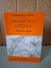 Wainwright Maps of the Lakeland Fells by Alfred Wainwright – Southern Fells.