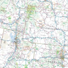 Rand McNally Folded Map: Western United States Multicolor