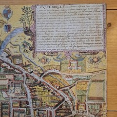 Tudor town plan of Cambridge