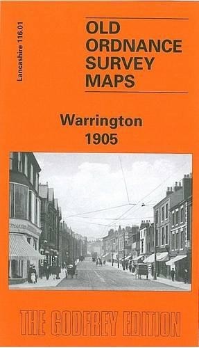 Alan Godfrey Warrington 1905 (Map) Old O.S. Maps of Lancashire