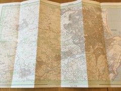 1990 Ordnance Survey Pathfinder Map 246 NJ 80/90 Aberdeen (incl Peterculter )