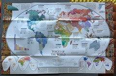Millennium in Maps, Cultures, National Geographic, Map & Poster, 1999
