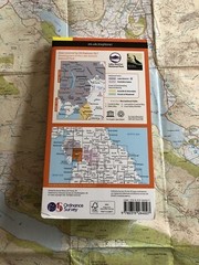 OS Map OL7 The English Lakes South-Eastern Area. Windermere, Ambleside, Grasmere