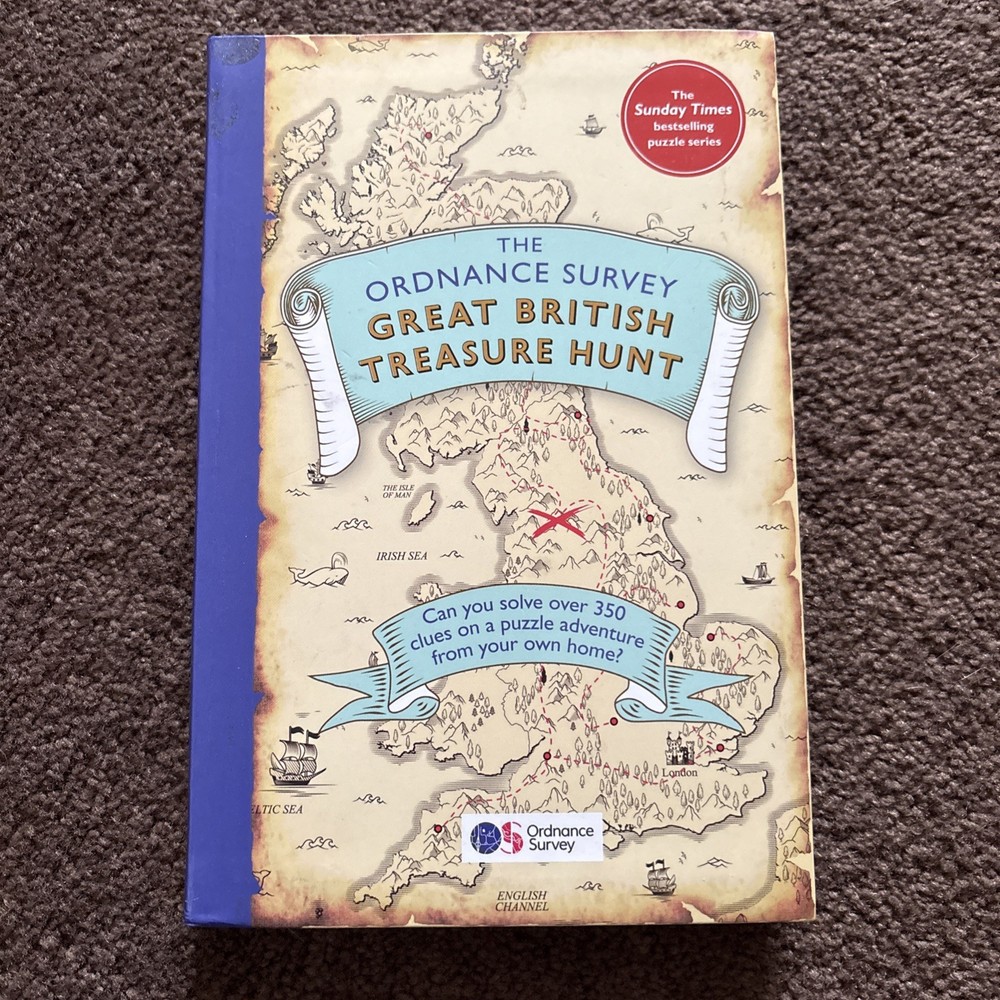 The Ordanance Survey Great British Treasure Hunt Bbok