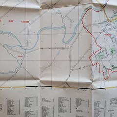 Vintage Map Of Hasting & Environs New Zealand (1955) 39″x 28″ 1st Edition