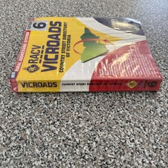 RACV VicRoads Country Street Directory 6th Edition 2004 + RACV Leather Binder