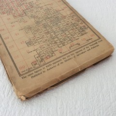 Vintage Ordnance Survey – Derby Nottingham Leicester 121 – Cloth map – 81x69cm