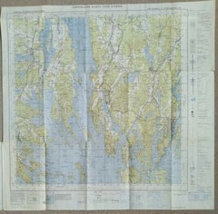 Sweden Map – Topografiska Kartan Över Sverige 91:Nynäshamn NV (Scale: 1:50,000)