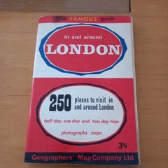 IN AND AROUND LONDON 1964/5 EDITION : GEOGRAPHERS’ MAP COMPANY LTD