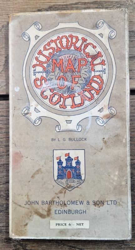 Historical Map of Scotland : L. G. Bullock