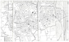 HARLOW Street plan with index – by Barnett’s – 1970