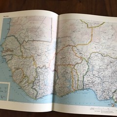 Vintage Atlas/Readers Digest Wide World Atlas/1984 ,4th Printing