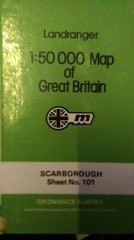 Scarborough: Ordnance Survey Landranger Map 1:50000 #101