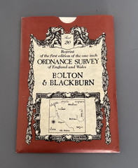 David & Charles – Bolton & Blackburn Map – Reprint of OS Map – No 20