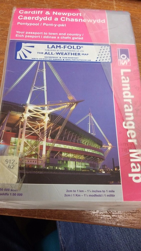 Cardiff & Newport: Landranger: Ordnance Survey Map