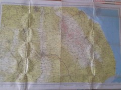 4 Vintage Bartholomew Maps Different Counties In Great Britain