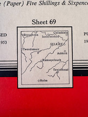 Ordnance Survey Seventh Edition One-Inch Southern Scotland Map Bundle