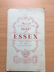 Vintage Map Essex, Large Scale, Barnetts, c.1960’s