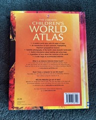 The Usborne, Children’s World Atlas, 60 pages of maps, Geographical, Earth