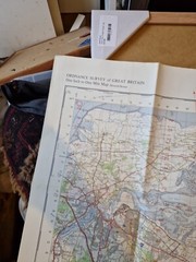 Ordnance Survey Map Of Great Britian – CHATHAM AND MAIDSTONE – 1964 – 1/63360