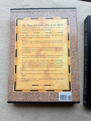 The Times of London Concise Atlas of the World – 8th Edition – Like New