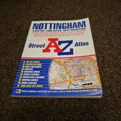 Nottingham Street Atlas by Geographers A-Z Map Company Ltd Book