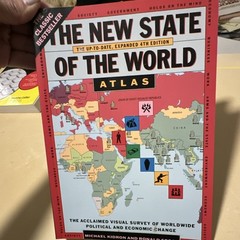 The New State of the World Atlas 4th Edition Kidron Segal Trade Paperback