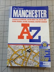 A-Z Manchester Street Atlas by Geographers’ A-Z Map Company 2001 Paperback Book