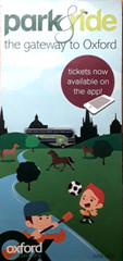 Park & Ride The Gateway to Oxford – Street Map & Bus Timetable