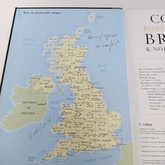 Collins Postcode Atlas Britain & Northern Ireland Maps Conversion Table 2009 Boo