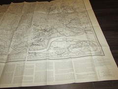 1980 Reprint First Edition One-Inch Ordnance Survey Map, 72, BRENTWOOD, EAST LON