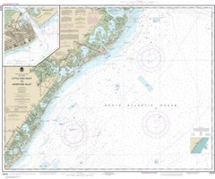 Little Egg Inlet to Hereford Inlet;Absecon Inlet | Waterproof NOAA Chart 12318
