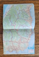 1973 SHELL Road Maps of New Zealand, 2nd Edition, Vintage Paperback Collectable