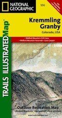 KREMMLING & GRANBY AREA, TRAILS ILLUSTRATED MAPS # 106 By National Geographic