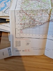 Ordnance Survey Map Of Great Britian – HASTINGS – 1961 – 1/63360