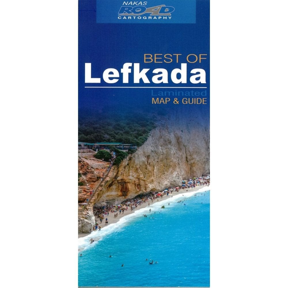 Lefkada (Greece) ‘best of’ tourist map with information guid