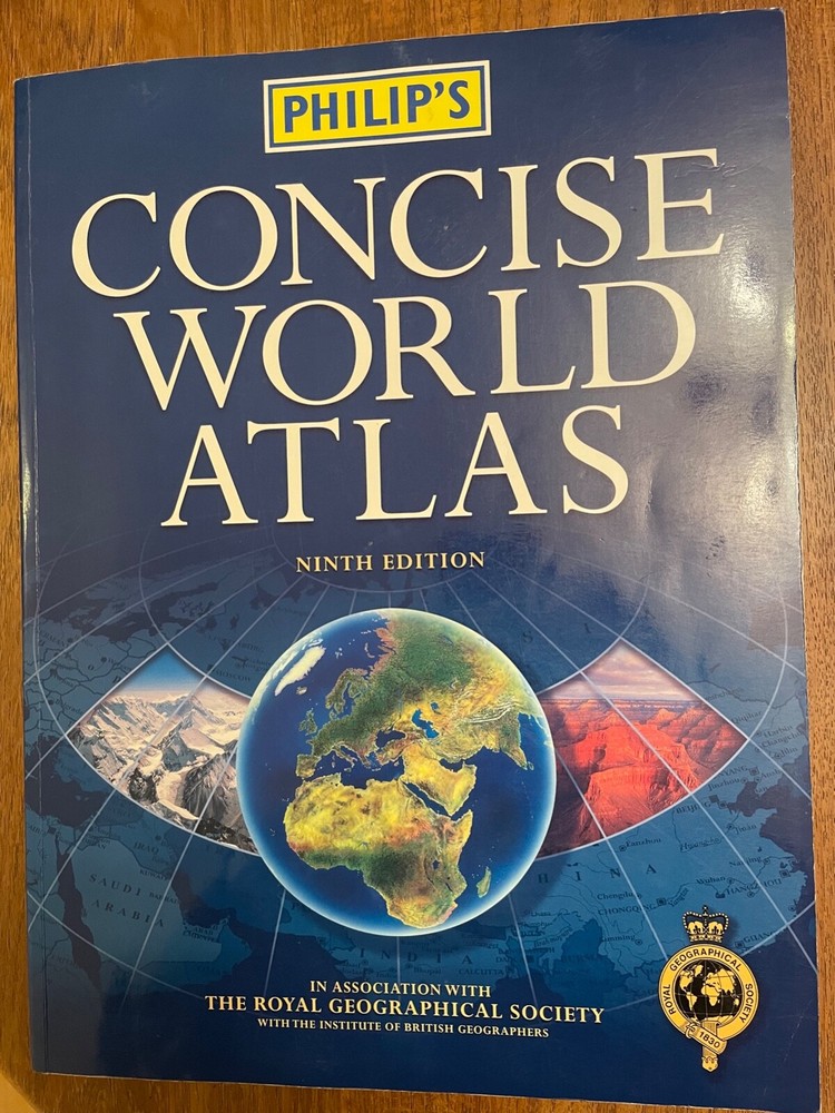 Philip’s Concise World Atlas 9th ed. (Paperback, 1999)