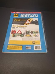 AA Britain Motorist’s Street Atlas/Road Maps, Atlas Book, Spiral Bound Book 2010