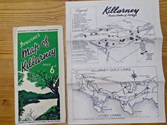 JOB LOT OF 12 VINTAGE 1960’S IRISH ROAD MAPS, GUIDES, 1955 AA BOOK CALTEX / ESSO