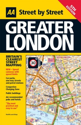 Street Atlas Greater London FB (AA Street by Street),AA Publishi