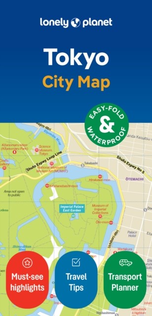 TOKYO CITY MAP by Lonely Planet Self Help Business