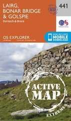Lairg, Bonar Bridge and Golspie (Map) OS Explorer Active Map