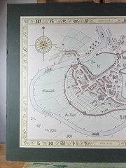 BROTHER CADFAEL SHREWSBURY MAP 1990 JOHN GARNONS WILLIAMS MEDIEVAL STYLE HISTORY