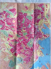 Vintage Sheet Map – Oslo – Norway 1974
