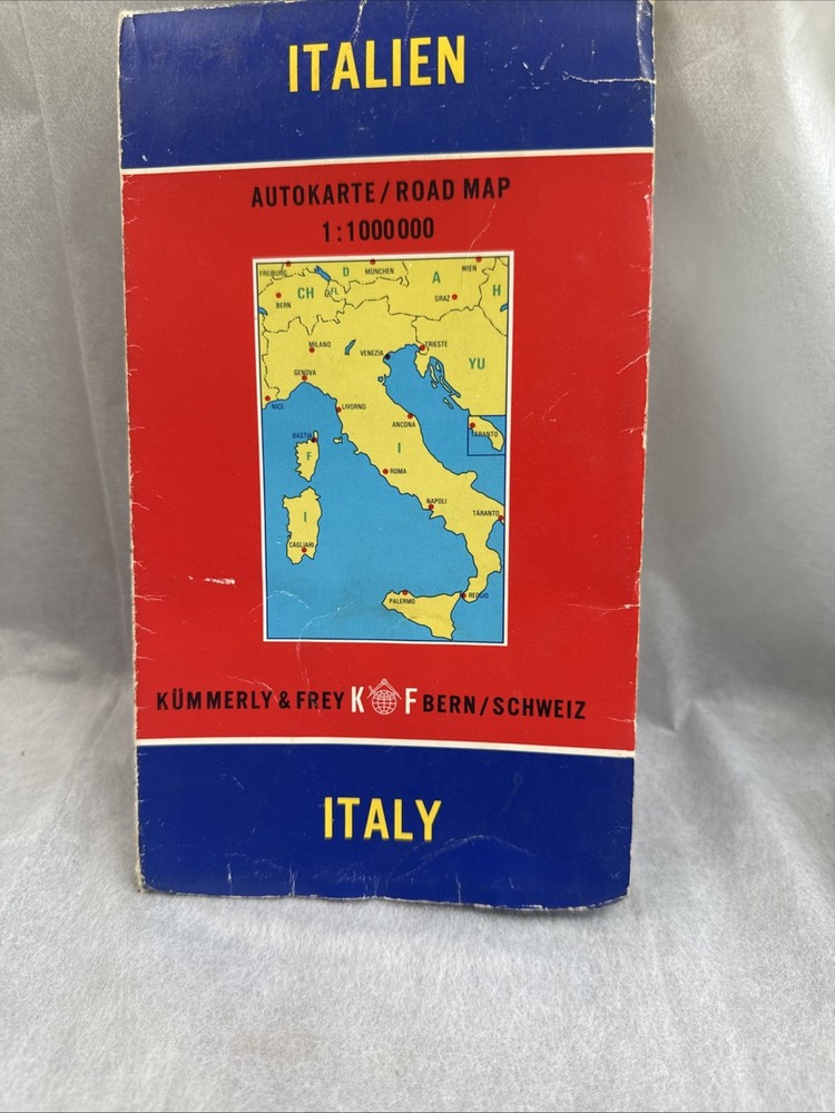 Italy: Kummerley And Frey Map (M17)