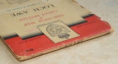 LOCH AWE Ordnance Survey One-Inch Map Sheet 52 7th Series 1956 Paper