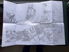 Old Ordinance Survey Map Greenwich & Isle Of dogs 1867 1:2500 Scale